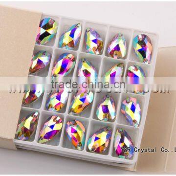 Crystal Stones for Wedding Dress,sew on Crystal Stones for Clothing photo-5