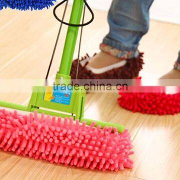 Floor Cleaner Washable Lazy Slipper Mop Shoe Cover