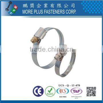 Made in Taiwan Metal Black 1/2 Inch Band Amercian Schlauchklemmen Hose Clamp photo-3