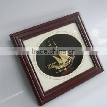 2015 new design High quality 3D arabic dhow frame with decoration gift JKC-01