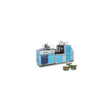 Double PE Paper Bowl Machine / Equipment For Popcorn Cup 160 - 450 pcs / min