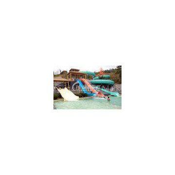 Fiberglass Cannon / Sleigh Water Slide , Outdoor Water Park Slides