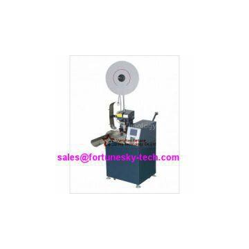 Automatic Dual Wires Feeding Single-end Terminal Crimping Machine