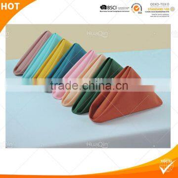 100% Spun Polyester restaurant spun polyester dinner napkin and hospitality table linens