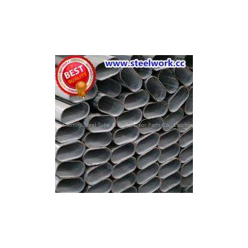 ERW Galvanized/ Annealing Welded Flat Oval Steel  Pipe(T-06)
