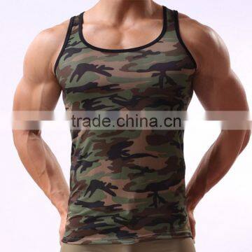 2016 Newly Young Printed men Comfort GYM Sport Vest 06