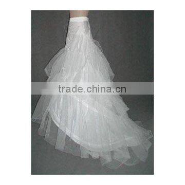 Latest style high quality tulle crinoline wedding petticoats a1