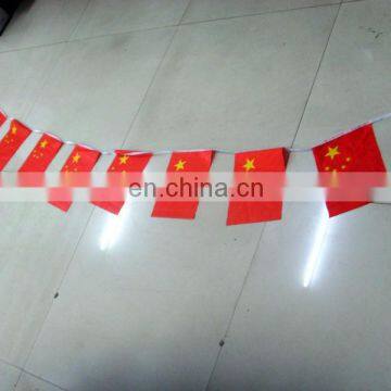 customized pennant flag bunting for promotion, advertising