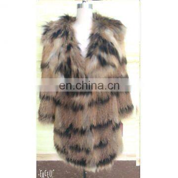 popular Elegant Style Real animal Women's Winter red fox fur coat