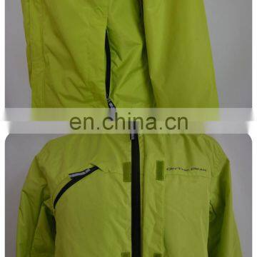 High Quality Custom Breathability Grass Green Rain Jacket With Pants photo-6