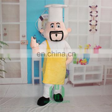 HI CE cutomzied cheif mascot costume for adult size,cartoon character mascot costume for hot sale