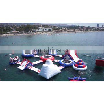 inflatable floating combo water park toys