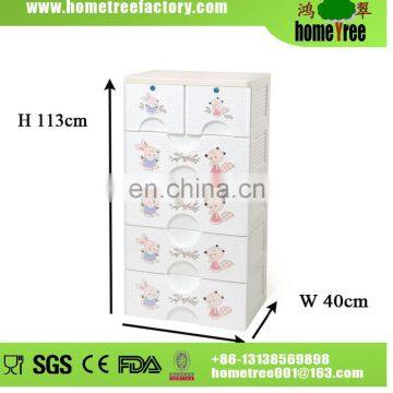 5 Layers 2 Locks Cartoon Custom Made Brand HQ Kids Room Airtight Locking Clothing Cabinets