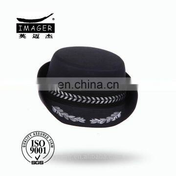 Customized Coast Guard Corporal Hat with Silver Strap and Embroidery for Women