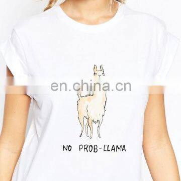 Cute Animal Printed T-shirt Women Wholesale photo-3