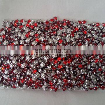 Wholesale ss16 Light Siam Rhinestones With Claw Settings