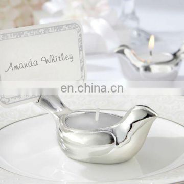 Dove Wedding Favor Place Card Holder