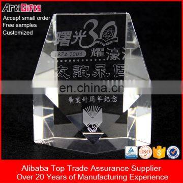 Wholesale Cheap Custom Transparent Crystal Trophies And Awards photo-6
