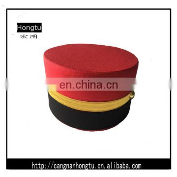 High quanlity no brim customed doorman hats