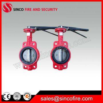 Cast Iron Gear Wafer Butterfly Valve for Fire Fighting photo-3