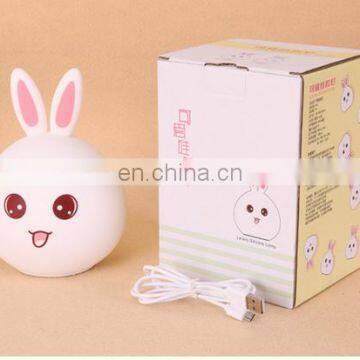 Silicone Rabbit Nightlight/kids Baby Led Night Light/motion Sensor Night Light for Kids photo-6