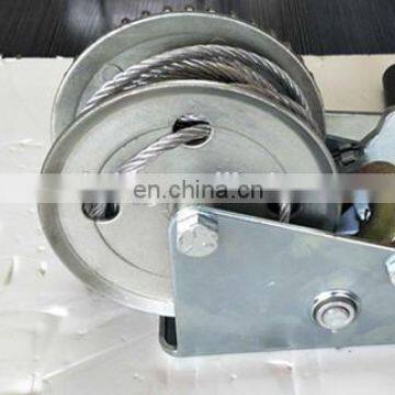 Small Manual Winch 600lbs With Wire Rope photo-3