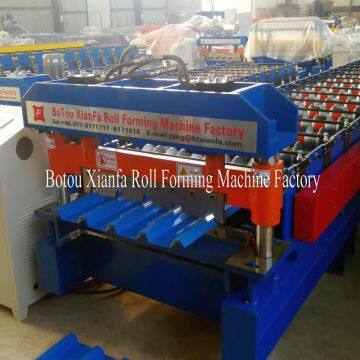 Roof Panel Corrugated Color Steel Roll Forming Machine