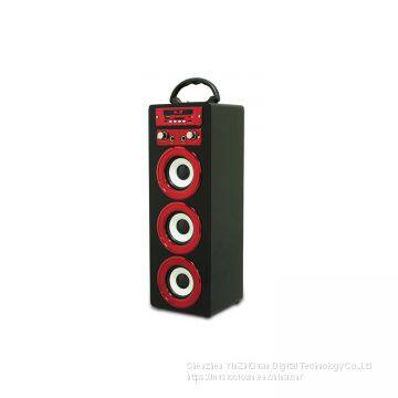 New Style Graffiti Wooden Bluetooth Speaker Portable Outdoor Wireless Speaker photo-4