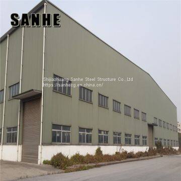 Steel structure prefabricated industrial building metal sheds warehouse with low price
