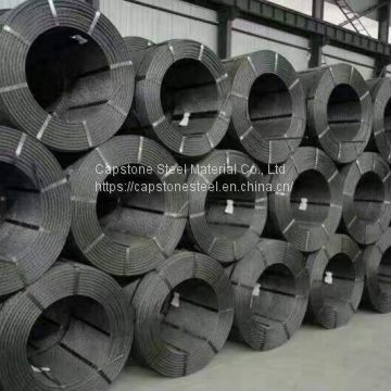 Post Tension Concrete Strand 1*7 wire PC strand