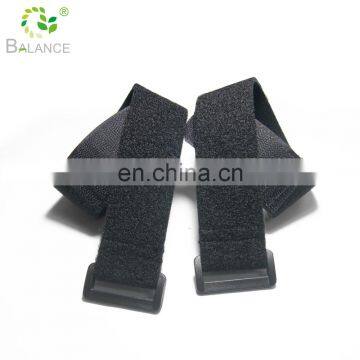 New Product Nylon Straps With Plastic Buckle Hook and Loop Fastener Strap Tie 25mm Customize Size