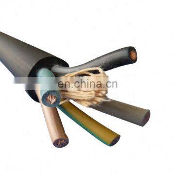 450/750V rubber sheathed flexible copper H07RN-F power cable