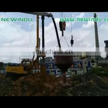 mobile 35ton YCR120 portable rotary drilling rig