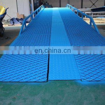 7LYQ Shandong SevenLift Portable Hydraulic Plastic Electric Container Unloading Truck Equipment Ramp