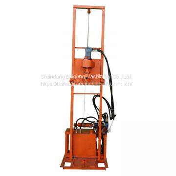 100m Diesel hydraulic small water well drilling rigs machine