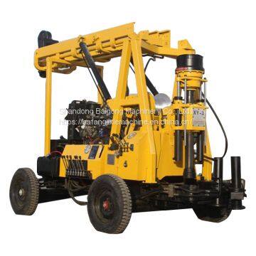 XYX-3 model trailer mounted portable water well drilling rig