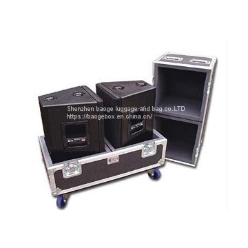 Multi Guitar Flight Case Bottom Cover Two Lock Abs Flight Material Case 