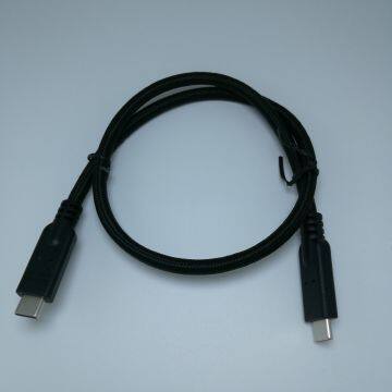 Mobile Phone Cords Usb3.0 Transfer Line Type-c To Type-c Black photo-3