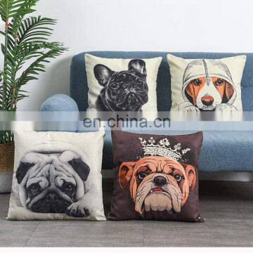 Animal print cushion covers for sofa