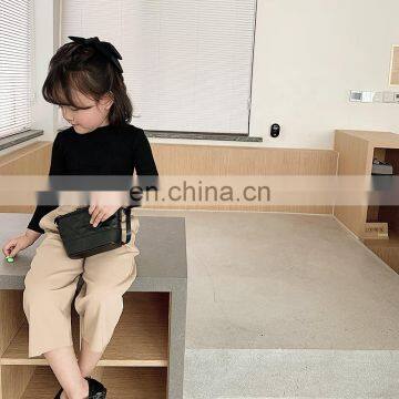 6468 Fashion Baby Clothes Kids Clothing Girl Spring Cotton Long Sleeve t Shirt