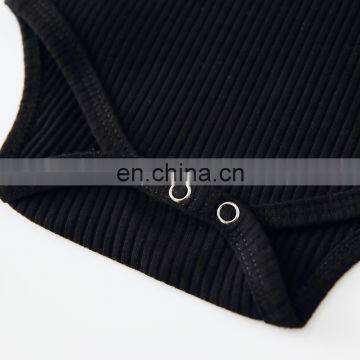 Baby Girl Fall Winter Ribbed Fall Clothes Set Ruffle Romper + Leopard Flared Pants Trousers +Headband Outfits Clothes photo-4