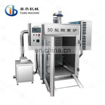 250kg/batch Commercial Meat Smoke House Oven Bacon Smokehouse Oven Turkey Meat Smoking Machine