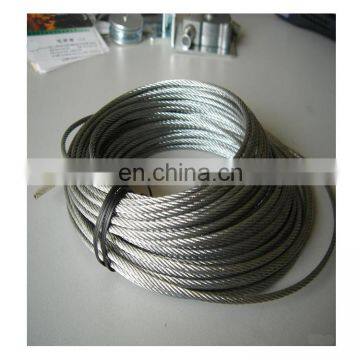 304/316 1x19/7x7/6x7+FC/7x19/19x7 Stainless Steel Wire Rope(Dia 3mm/6mm/9mm/12mm/16mm) photo-6
