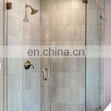Easy Cleaning Chemical Tempering Shower Glass With Shape Bath Screen photo-6