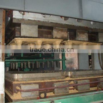 compressed wood pallet production line