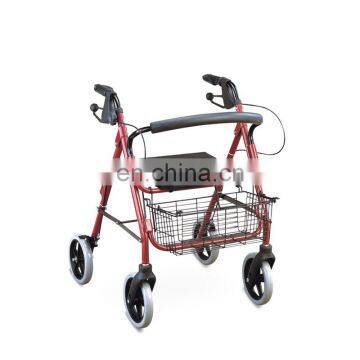 Elderly Adult Folding Aluminum Walker Rollator for Elderly photo-2