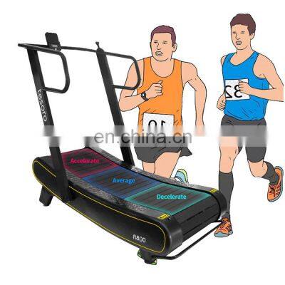 Easy installation multifunction manual gym running equipment self-generating treadmill treadmill fitness equipment