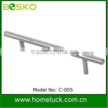 Stainless steel furniture pull handle in different diameter