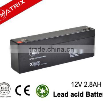 SMF security battery 12v 2.8ah