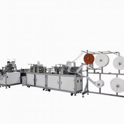 Nonwoven Hot Sale Fully Automated High Efficiency folding type Dust Stable Mask Making Machine with High Reputation